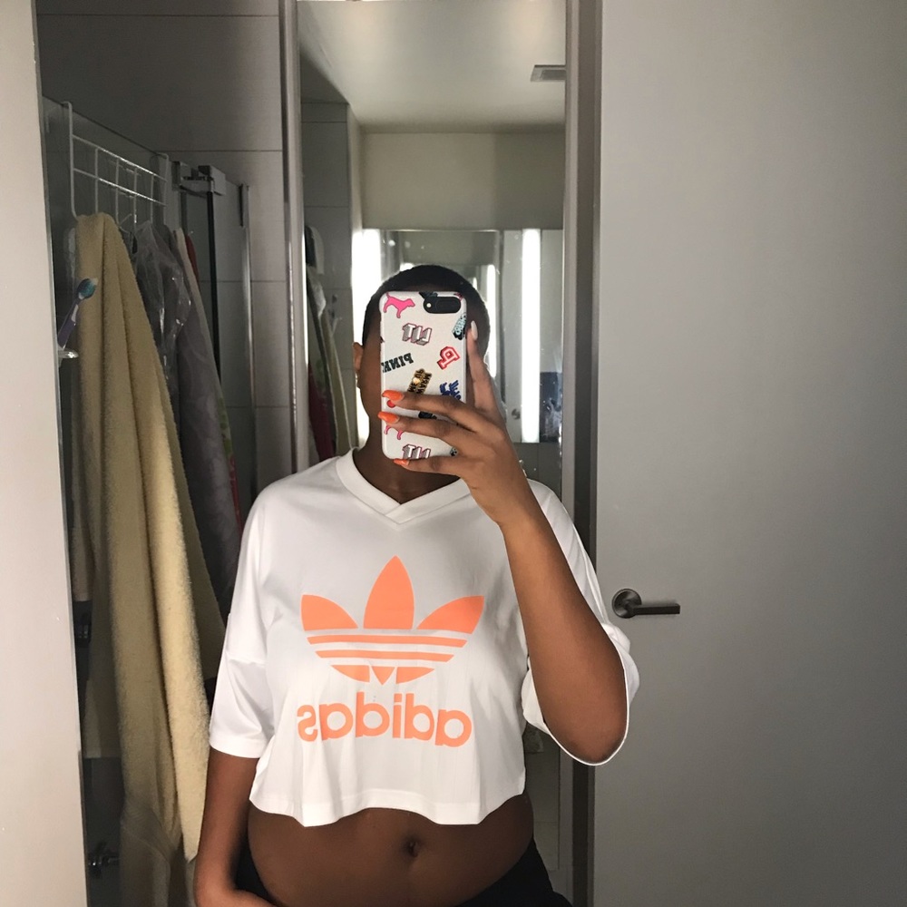 Adidas crop top